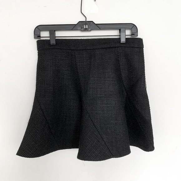 Zara Dresses & Skirts - Zara Black High Waist Mini Skirt Small